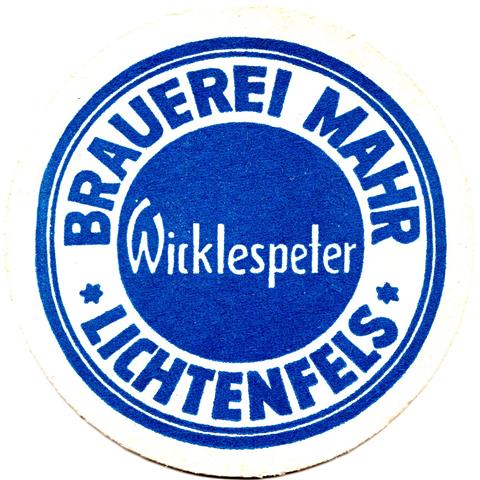 lichtenfels lif-by wicklespeter rund 1ab (215-brauerei mahr-blau)
